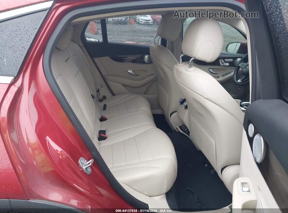 WDC0J4KB0JF326604 2018 MERCEDES-BENZ GLC 300 COUPE Red Widok naklejki z numerem VIN