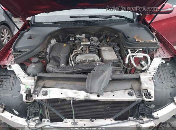 WDC0J4KB0JF326604 2018 MERCEDES-BENZ GLC 300 COUPE Red Widok z tyłu