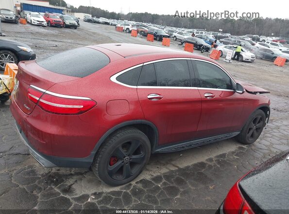 WDC0J4KB0JF326604 2018 MERCEDES-BENZ GLC 300 COUPE Red Widok wnętrza z tyłu