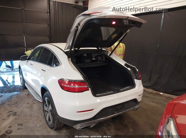 WDC0J4KB1JF403898 2018 MERCEDES-BENZ GLC 300 COUPE White Հետևի ձախ