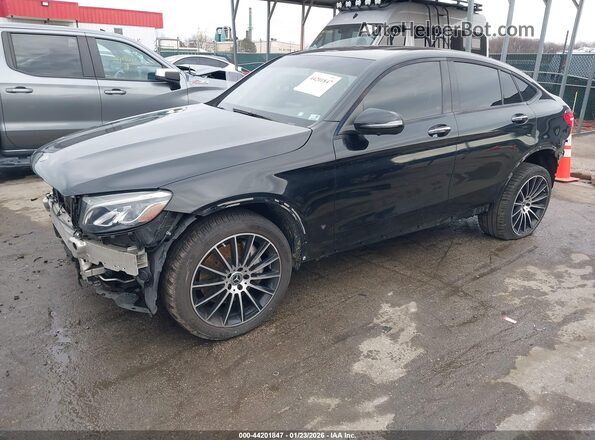 WDC0J4KB2KF569672 2019 MERCEDES-BENZ GLC 300 COUPE Black Przód lewy