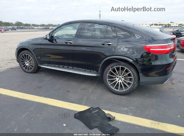 WDC0J4KB6JF296458 2018 MERCEDES-BENZ GLC 300 COUPE Black Rear left