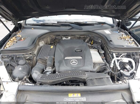 WDC0J4KB6JF296458 2018 MERCEDES-BENZ GLC 300 COUPE Black Rear view