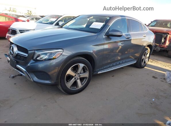 WDC0J4KB7HF201416 2017 MERCEDES-BENZ GLC 300 COUPE Gray წინა მარცხენა ხედი სამი მეოთხედიდან