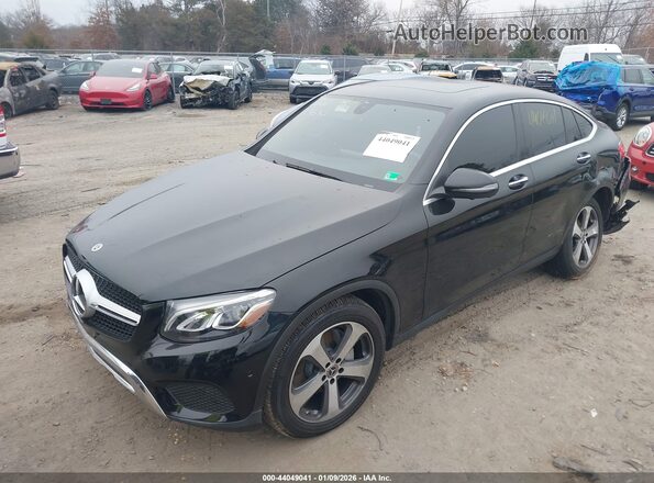 WDC0J4KB8KF574682 2019 MERCEDES-BENZ GLC 300 COUPE Black Przód lewy