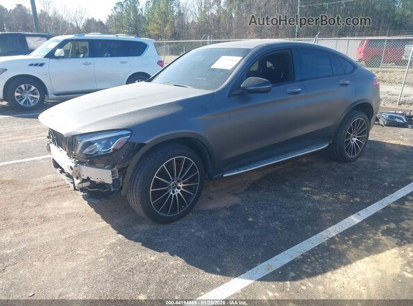 WDC0J4KB9JF345524 2018 MERCEDES-BENZ GLC 300 COUPE Black Передня ліва чверть