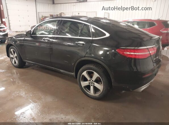 WDC0J4KB9JF353283 2018 MERCEDES-BENZ GLC 300 COUPE Black Rear left