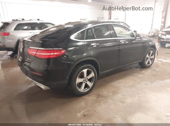 WDC0J4KB9JF353283 2018 MERCEDES-BENZ GLC 300 COUPE Black Rear right