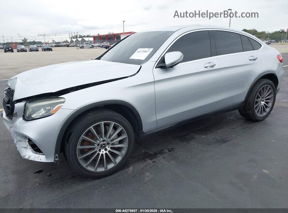 WDC0J4KB9KF542081 2019 MERCEDES-BENZ GLC 300 COUPE Silver Vista tres cuartos delantera izquierda