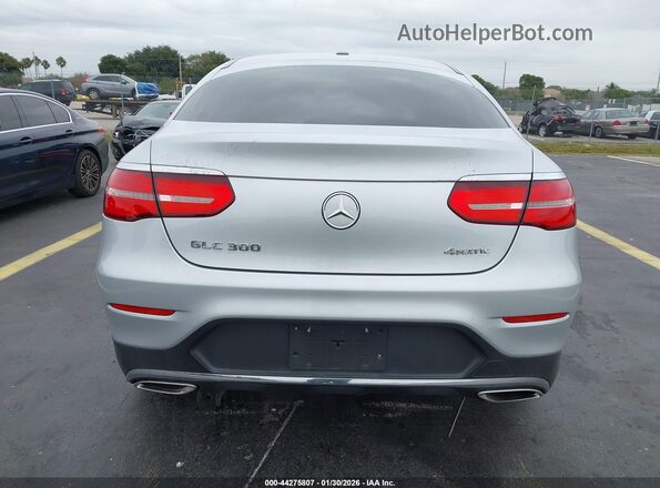 WDC0J4KB9KF542081 2019 MERCEDES-BENZ GLC 300 COUPE Silver 
