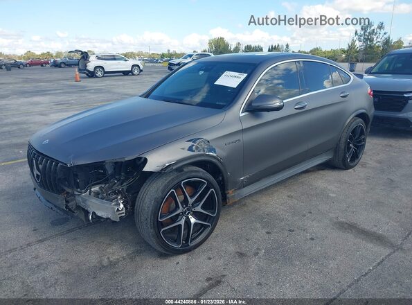 WDC0J8JB3KF526063 2019 MERCEDES-BENZ AMG GLC 63 COUPE Gray Przód lewy