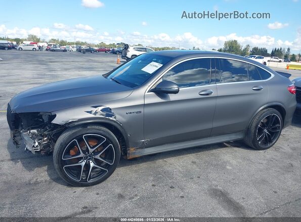 WDC0J8JB3KF526063 2019 MERCEDES-BENZ AMG GLC 63 COUPE Gray Widok z przodu
