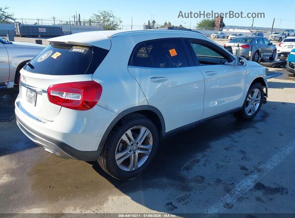 WDCTG4EB2GJ193244 2016 MERCEDES-BENZ GLA 250 White Trasero derecho