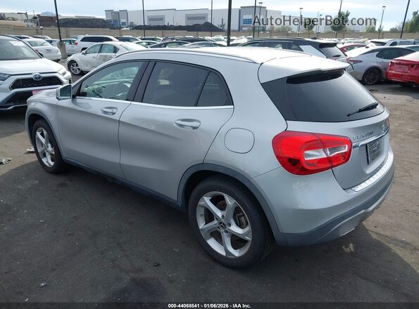 WDCTG4EB4JJ459077 2018 MERCEDES-BENZ GLA 250 Silver Trasero izquierdo