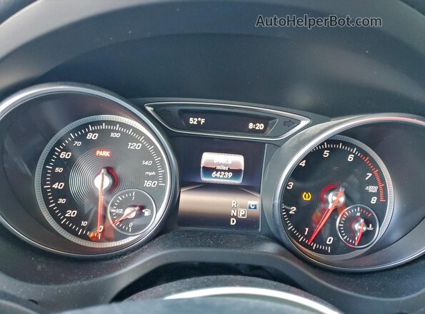 WDCTG4EB4LJ665194 2020 MERCEDES-BENZ GLA Gray Widok zestawu wskaźników