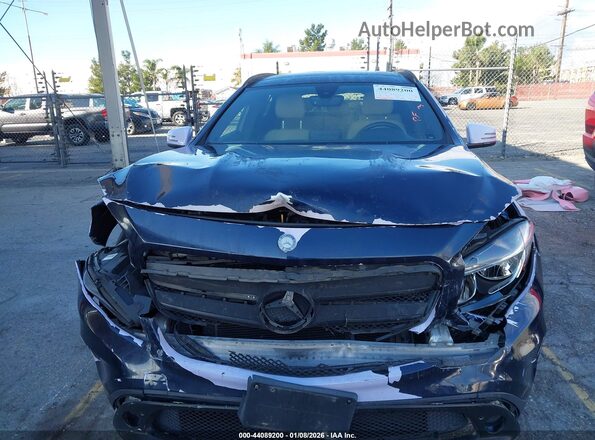 WDCTG4EB7HJ351305 2017 MERCEDES-BENZ GLA 250 Blue Вид щитка приладів