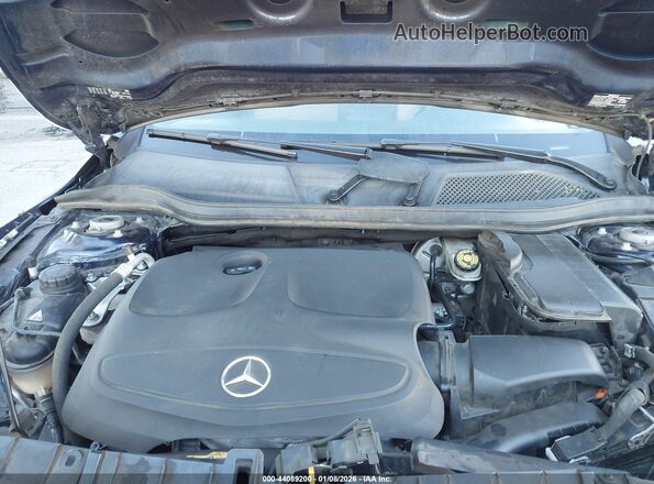 WDCTG4EB7HJ351305 2017 MERCEDES-BENZ GLA 250 Blue Вид ззаду