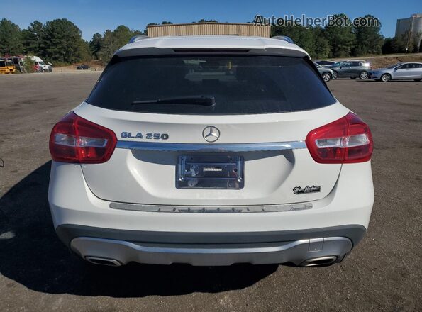 WDCTG4EB7JJ482451 2018 MERCEDES-BENZ GLA White Вид ззаду