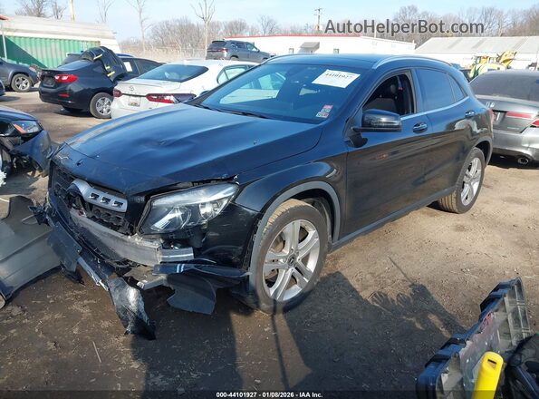 WDCTG4GB2KJ584416 2019 MERCEDES-BENZ GLA 250 Black Vista tres cuartos delantera izquierda