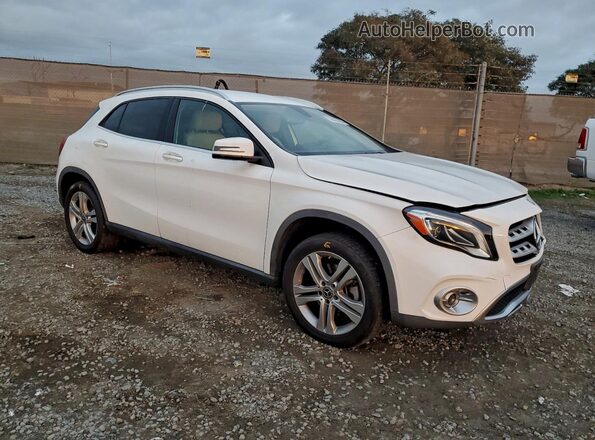 WDCTG4GB2LU027411 2020 MERCEDES-BENZ GLA White Przód prawy