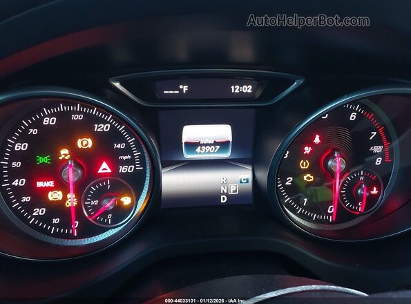 WDCTG4GB5KU016367 2019 MERCEDES-BENZ GLA 250 White Vista de los asientos traseros