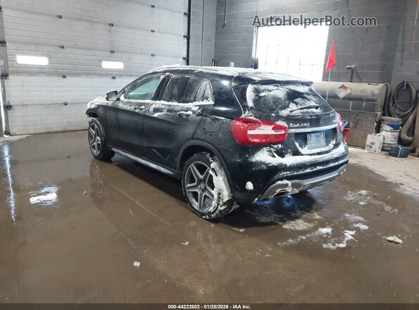 WDCTG4GBXGJ228349 2016 MERCEDES-BENZ GLA 250 Black Հետևի ձախ