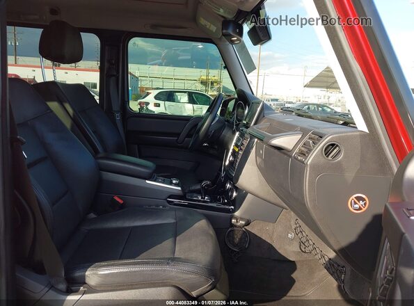 WDCYC3KF1GX257144 2016 MERCEDES-BENZ G 550 Burgundy Vista interior delantera