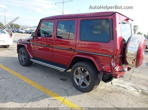 WDCYC3KF1GX257144 2016 MERCEDES-BENZ G 550 Burgundy Trasero izquierdo