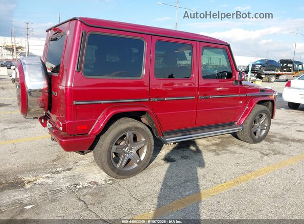 WDCYC3KF1GX257144 2016 MERCEDES-BENZ G 550 Burgundy Trasero derecho