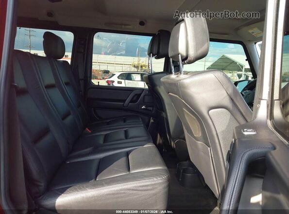 WDCYC3KF1GX257144 2016 MERCEDES-BENZ G 550 Burgundy Vista de la etiqueta del VIN