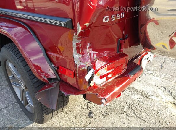 WDCYC3KF1GX257144 2016 MERCEDES-BENZ G 550 Burgundy Vista frontal