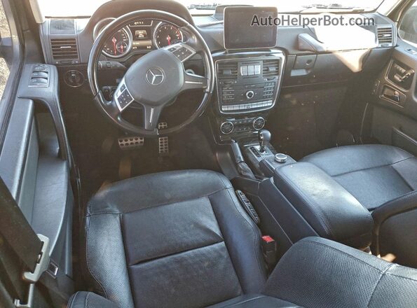 WDCYC3KF3HX265652 2017 MERCEDES-BENZ G-CLASS Gray Առջևի վահանակի տեսք