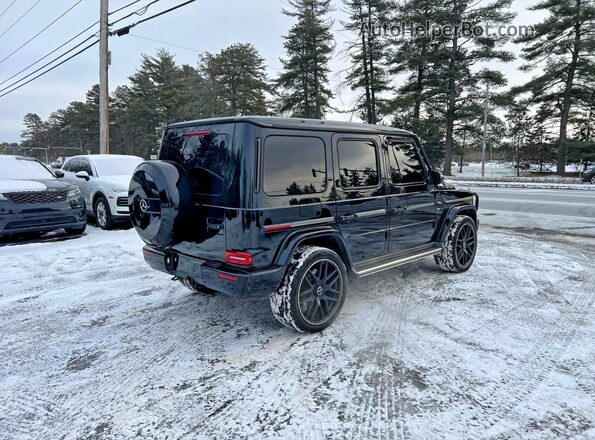 WDCYC6BJ0KX301360 2019 MERCEDES-BENZ G-CLASS Black წინა მარჯვენა