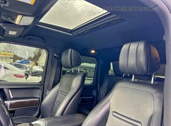 WDCYC6BJ0KX301360 2019 MERCEDES-BENZ G-CLASS Black უკანა სავარძლების ხედი