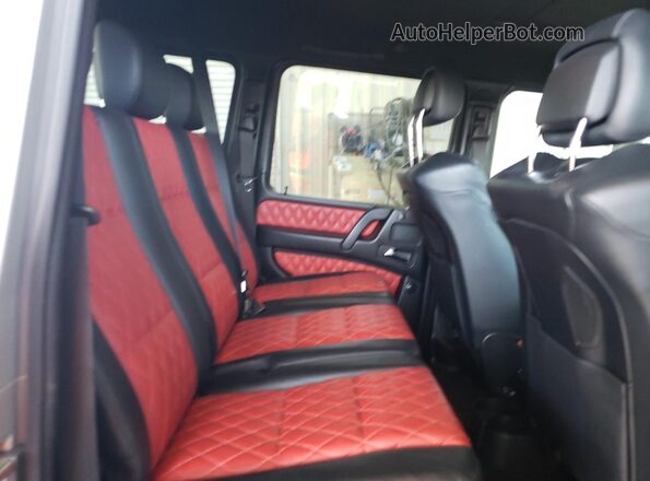 WDCYC7DF6GX248606 2016 MERCEDES-BENZ G-CLASS Silver Հետևի նստատեղերի տեսք