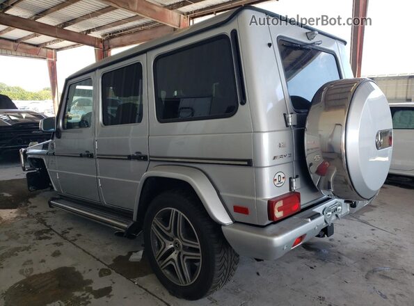 WDCYC7DF6GX248606 2016 MERCEDES-BENZ G-CLASS Silver Հետևի ձախ