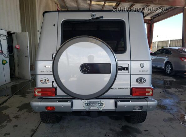 WDCYC7DF6GX248606 2016 MERCEDES-BENZ G-CLASS Silver Հետևի տեսք