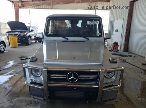 WDCYC7DF6GX248606 2016 MERCEDES-BENZ G-CLASS Silver Դիմացի տեսք