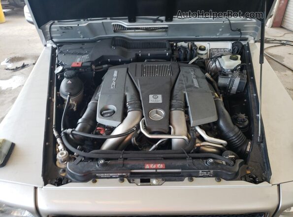 WDCYC7DF6GX248606 2016 MERCEDES-BENZ G-CLASS Silver Սալոնի հետևի տեսք