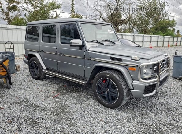 WDCYC7DH0JX287765 2018 MERCEDES-BENZ G-CLASS Silver Przód prawy