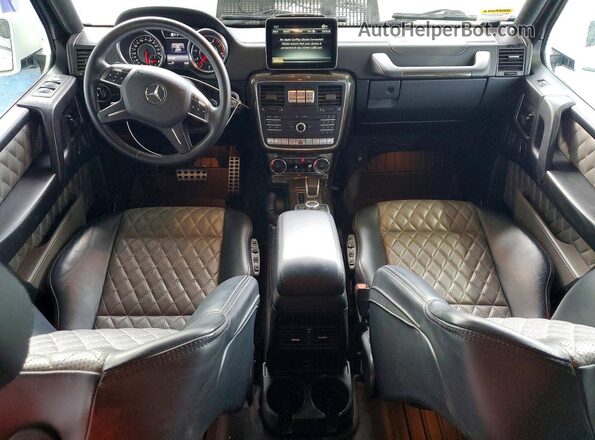 WDCYC7DH1JX286480 2018 MERCEDES-BENZ G-CLASS White Vista del salpicadero
