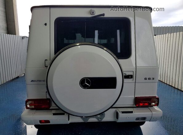 WDCYC7DH1JX286480 2018 MERCEDES-BENZ G-CLASS White Vista trasera