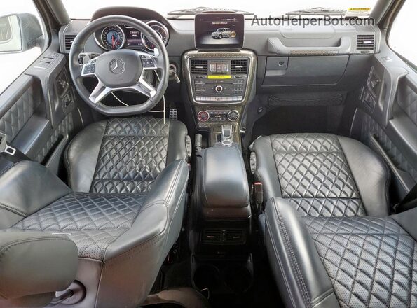WDCYC7DH5JX290841 2018 MERCEDES-BENZ G-CLASS Gray Widok deski rozdzielczej