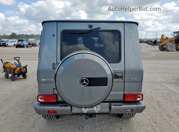 WDCYC7DH5JX290841 2018 MERCEDES-BENZ G-CLASS Gray Widok z tyłu