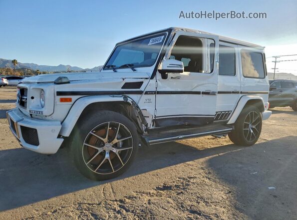 WDCYC7FF7HX263002 2017 MERCEDES-BENZ G-CLASS Белый Задняя левая четверть