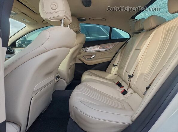 WDD2J5JB8LA050183 2020 MERCEDES-BENZ CLS-CLASS White Հետևի նստատեղերի տեսք