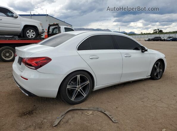 WDD3G4EB3KW020260 2019 MERCEDES-BENZ A White Trasero derecho