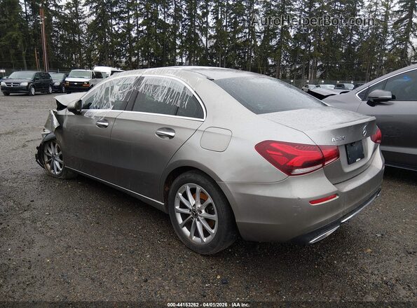 WDD3G4EB4LW039398 2020 MERCEDES-BENZ A 220 Silver Հետևի ձախ