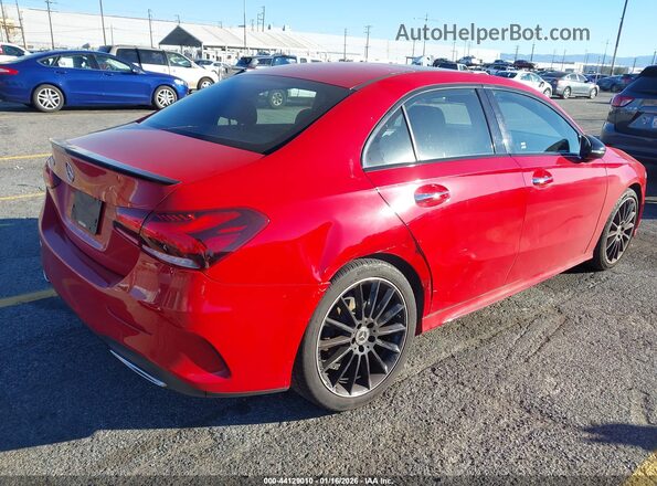WDD3G4EB8KW018410 2019 MERCEDES-BENZ A 220 Red Vista frontal