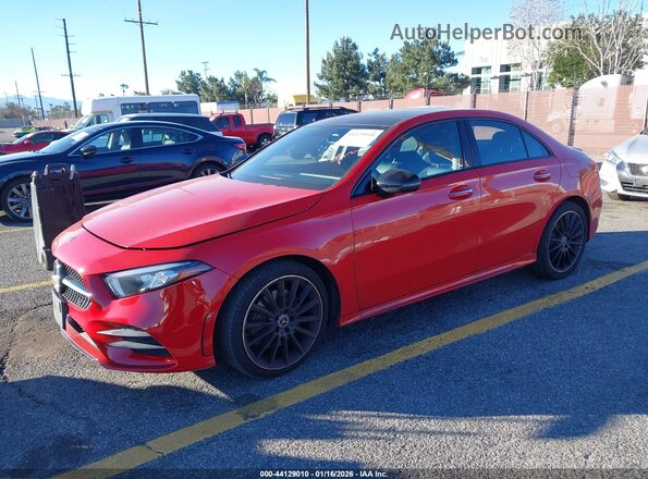 WDD3G4EB8KW018410 2019 MERCEDES-BENZ A 220 Red Vista tres cuartos delantera izquierda